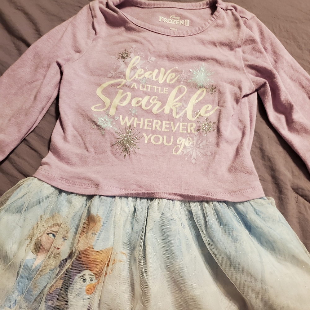 Toddler Girls Frozen Dress 4T